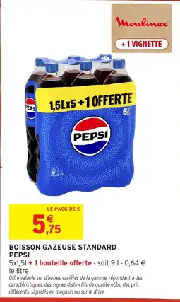 Intermarché Pepsi Boisson gazeuse standard offre