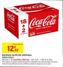 Intermarché Coca-Cola BOISSON GAZEUSE ORIGINAL offre