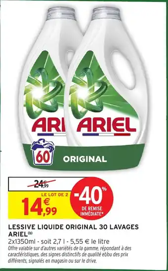 ARIEL Lessive liquide original
