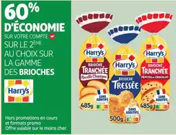Auchan Supermarché Harrys Brioches offre