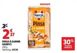 Auchan Supermarché Harrys Pinsa à garnir offre