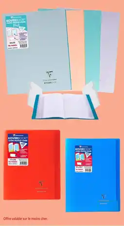 Auchan Supermarché KOVERBOOK CAHIER PROTEGE-CAHIER offre
