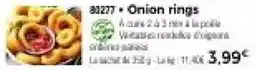 Thiriet Onion rings offre
