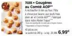 Thiriet Gougères au Comté AOP offre