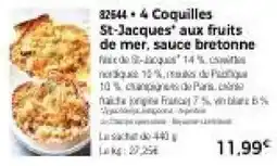 Thiriet Coquilles St-Jacques offre