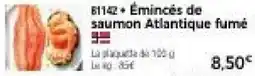 Thiriet Émincés de saumon Atlantique fumé offre