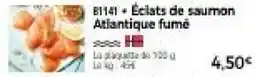 Thiriet Éclats de saumon Atlantique fumé offre