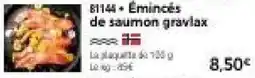 Thiriet SODA Émincés de saumon gravlax offre