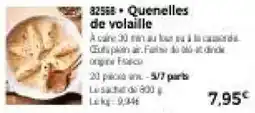 Thiriet Quenelles de volaille offre