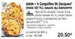 Thiriet Coquilles St-Jacques offre