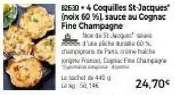 Thiriet 4 Coquilles St-Jacques offre