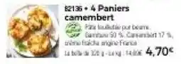 Thiriet camembert offre