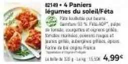 Thiriet Paniers légumes du soleil/Féta offre