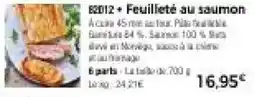 Thiriet 82012 Feuilleté au saumon offre