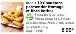 Thiriet 88701 • 10 Chaussons parmentier fromage et fines herbes offre