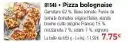 Thiriet Pizza bolognaise offre