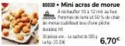 Thiriet Mini acras de morue offre