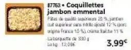Thiriet Coquillettes jambon emmental offre