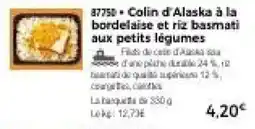 Thiriet Colin d'Alaska offre