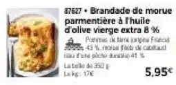 Thiriet Brandade de morue parmentièr offre