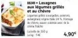 Thiriet Lasagnes aux légumes grillés et au chèvre offre