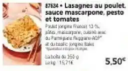 Thiriet Lasagnes au poulet offre