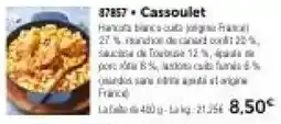 Thiriet Cassoulet offre
