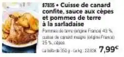 Thiriet 87835 Cuisse de canard confite offre