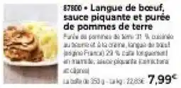 Thiriet Langue de bœuf offre