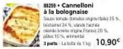 Thiriet Cannelloni à la bolognaise offre