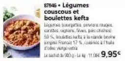 Thiriet 87946 + Légumes couscous et boulettes kefta offre