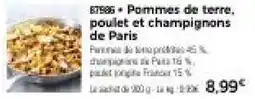 Thiriet Pommes de terre, poulet et champignons de Paris offre