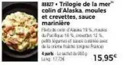 Thiriet Trilogie de la mer offre