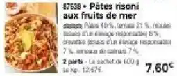 Thiriet Pâtes risoni aux fruits de mer offre