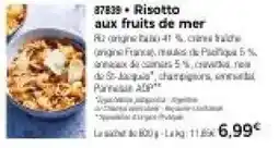 Thiriet Risotto aux fruits de mer offre
