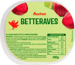 Auchan Supermarché Auchan salade de betteraves rouges auchan offre