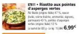 Thiriet Risotto aux pointes d'asperges vertes offre
