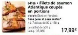 Thiriet Filets de saumon Atlantique offre