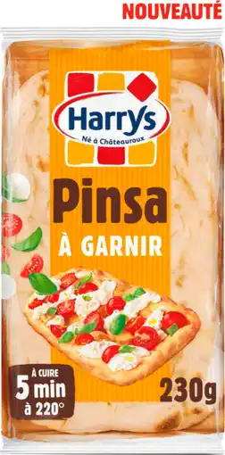 Auchan Supermarché Harrys pinsa à garnir harrys offre