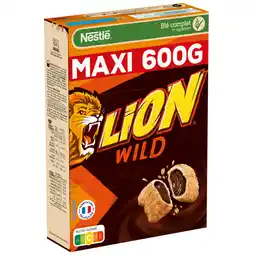 Auchan Supermarché Nestle céréales lion wild nestlé offre