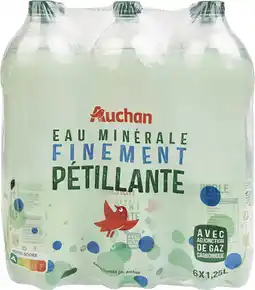 Auchan Supermarché Auchan eau minérale finement gazeuse auchan offre