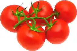 Auchan Supermarché Sans marque tomates rondes en grappe offre
