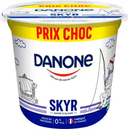 Auchan Supermarché Danone skyr nature danone offre