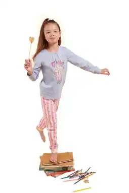Auchan In extenso pyjama fille inextenso offre