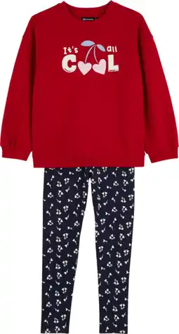 Auchan In extenso sweat + legging fille inextenso offre