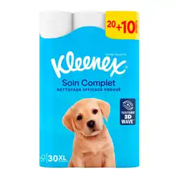 Auchan Supermarché Kleenex papier toilette kleenex offre
