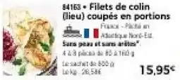 Thiriet Filets de colin offre