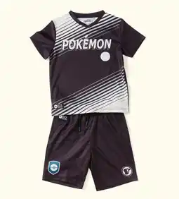Auchan Tee-shirt + short garçon pokemon offre