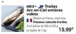Thiriet Truites Arc-en-Ciel offre