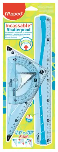 Auchan Supermarché Maped kit de tracage 3 pieces maped offre